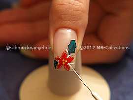 Nailart Liner in der Farbe weiß