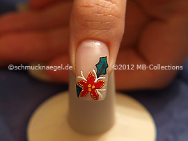 Weihnachtsmotiv 22 - Nailart Motiv 343