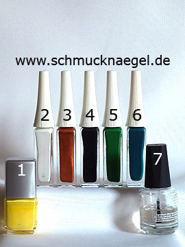 Produkte für das Motiv 'Landschaft als Fingernagel Dekoration' - Nagellack, Nailart Liner
