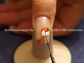 Nailart Liner in der Farbe schwarz