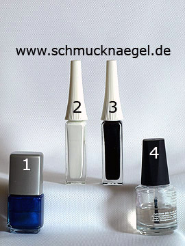 Produkte für das Design 'Kleiner Bär als Nailart Motiv' - Nagellack, Nailart Liner