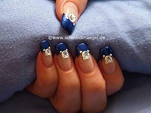 Kleiner Bär als Nailart Motiv