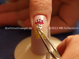 Nailart Perlenkette