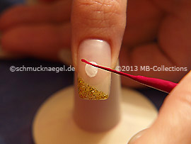 Nailart Liner in der Farbe pink