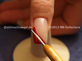 Glitter-Pulver in silber