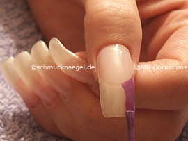 Nailart Pen in der Farbe lila