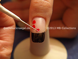 Nailart Liner in der Farbe weiß