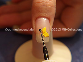 Nailart Liner in der Farbe schwarz