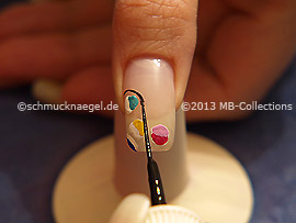 Nailart Liner in der Farbe schwarz