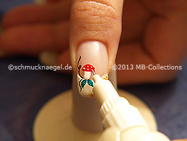 Nailart Pen in der Farbe weiß