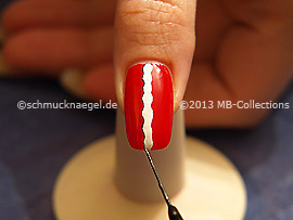 Nailart Liner in der Farbe schwarz