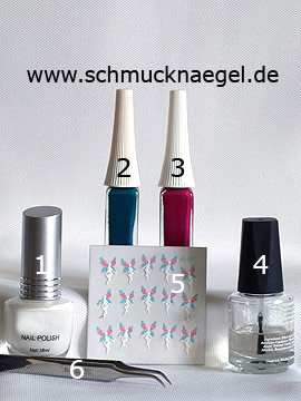 Produkte für das Motiv 'Elfen Fingernagel Sticker und Nagellack' - Nagellack, Nailart Liner, Nail Sticker