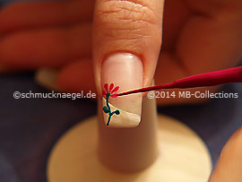 Nailart Liner in der Farbe flieder