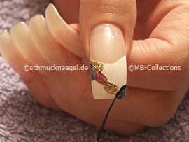 Nailart Liner in der Farbe schwarz