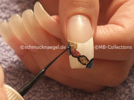 Nailart Liner in der Farbe schwarz
