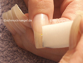 Kleiner Schwamm mit Acrylfarben