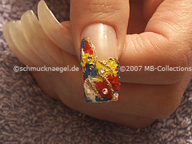 Klarlack, Strasssteine und Spot-Swirl