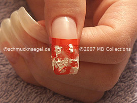 Kleiner Schwamm mit Acrylfarben