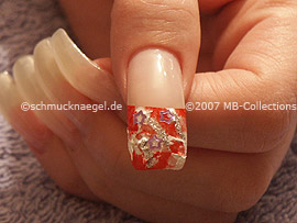 Pinzette und Nailart Shapes in Stern-Form