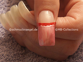 Nagellack in der Farbe rosa