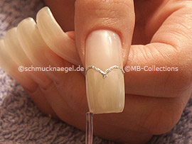 Nagellack in der Farbe perlmutt