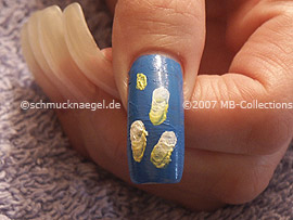 Flachpinsel mit Acrylfarben