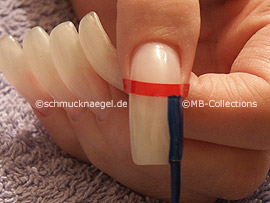 Nailart Pen in der Farbe dunkelblau