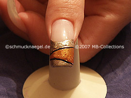 Nailart Liner in der Farbe schwarz