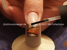 Klarlack, Spot-Swirl und Strasssteine