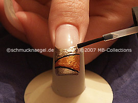 Klarlack, Spot-Swirl und Strasssteine