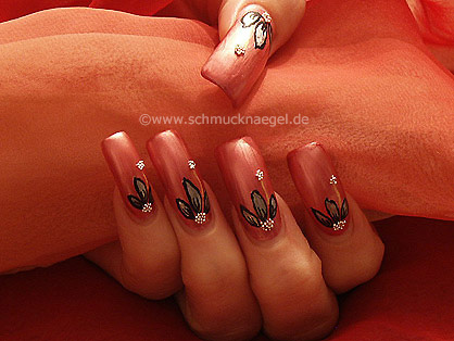 Fullcover Nagel Design in alt-rosa