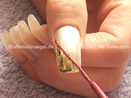 Nailart Liner in der Farbe lavendel-glitter