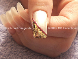 Nailart Liner in der Farbe lavendel-glitter