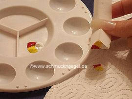 Dreieckiger Schwamm