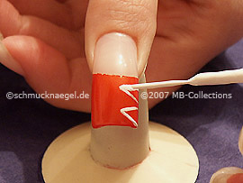 Nailart Pen in der Farbe weiß