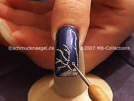 Klarlack, Spot-Swirl und Strasssteine