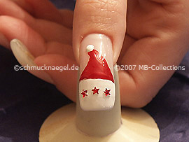 Weihnachtsmotiv 3 - Nailart Motiv 090