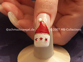 Weihnachtsmotiv 3 - Nailart Motiv 090