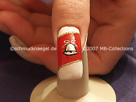 Weihnachtsmotiv 4 - Nailart Motiv 092