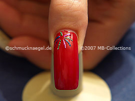 Silvestermotiv 3: Nailart Motiv 097