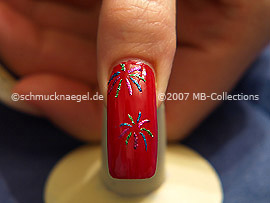 Silvestermotiv 3: Nailart Motiv 097