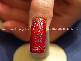 Silvestermotiv 3: Nailart Motiv 097