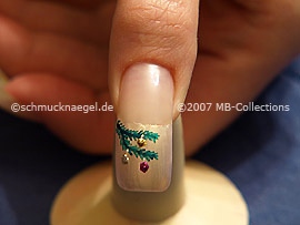 Weihnachtsmotiv 5 - Nailart Motiv 098