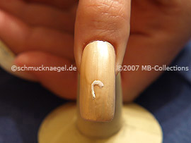 Nailart Pen in der Farbe weiß