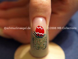 Motivo de pascua 1: Nail Art Motivo 109