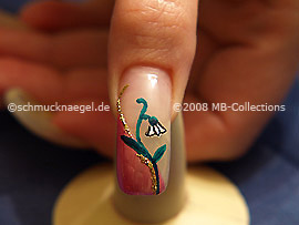 Motivo de pascua 2: Nail Art Motivo 110