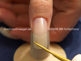 Nail art liner en amarillo
