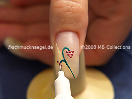 Nail art pen de color lavanda