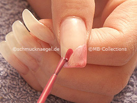 Esmalte de color lavanda