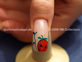 Halloween motivo 2 - Nail art motivo 143